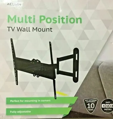 AVF Wall Mount Superior Multi-Position Up To 80 Inch TV LED LCD 32 34 55 Bracket • £21.24