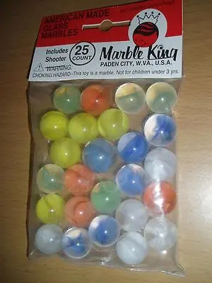 Vintage Old Toy Marble King Cats Eye Marbles • $12.55