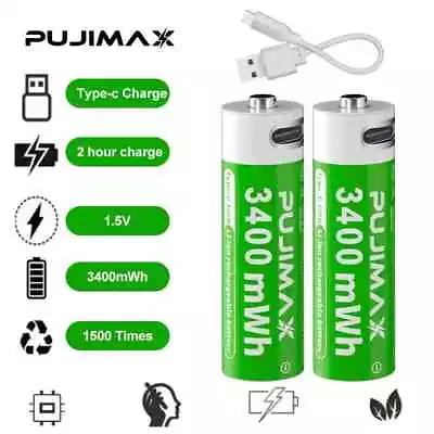 Rechargeable AA Batteries - High Capacity - Multiple Pack Sizes • £14.99