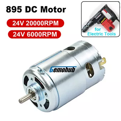 New Quality 895 DC 12V 6000-12000RPM Motor Ball Bearing Large Torque High Power • $29.14