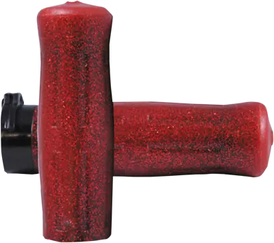 Avon Sparkle Red Old School Rubber Hand Grips For 1980-2022 Harley Davidson • $29.95