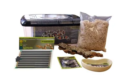 £64.99 • Buy Komodo Complete Snake Hatching & Vivarium Housing Kit 39 X 25 X 16 Cms