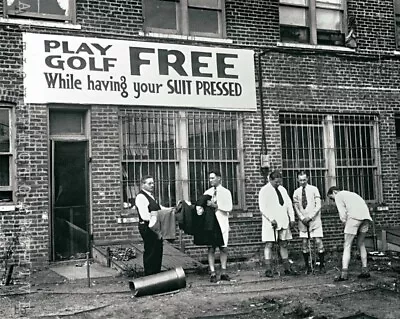 Vintage Golfing Golf Advertising Photo Print Reproduction 8X10 • $10.95
