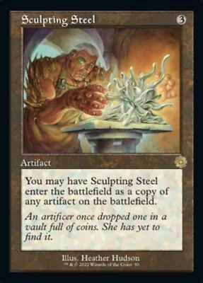 ​Sculpting Steel (Retro) Near Mint Foil The Brothers' War Retro Artifacts ​​​​​ • $1.65