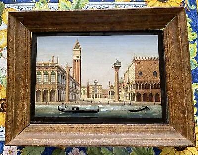 $19000 • Buy Framed Italian Micro Mosaic Picture/Plaque Depicting St Marks Sq In Venice Italy