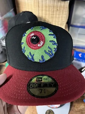 Mishka NYC “Keep Watch” New Era 7 3/8 • $70