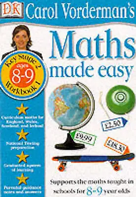 £3.89 • Buy Maths Made Easy: Age 8-9 Book 1 (Maths Made Easy Workbook), Vorderman, Carol, Bo