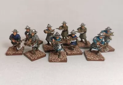 X10 Medieval 28mm Crossbowman Painted. FireForge Games Plastic.  • £20