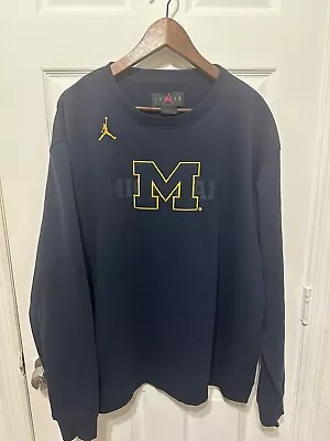 Jordan Michigan Wolverines Sweatshirt XL • $40