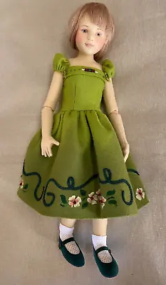 Maggie Iacono Michelle 16 Inch Felted Art Doll For Maggie Made • $420