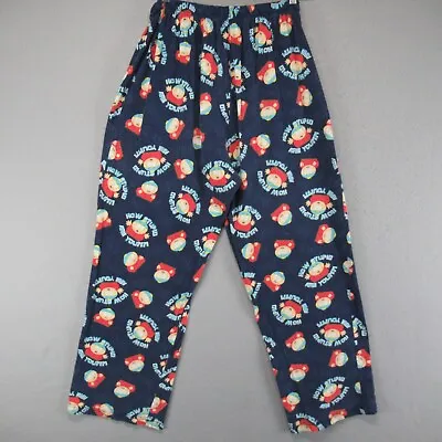 Vintage South Park Pajama Pants Adult XL Comedy Central Cartman 2008 40x28 Mens • $47.87