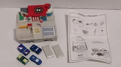 1988 Galoob Micro Machines Express Freight Travel City Folding Playset 2 Cars • $11.99