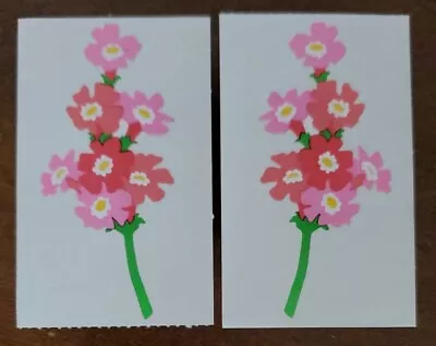 Mrs. Grossman's Vintage PHLOX Flower Stickers Unused 2 Mods • $3