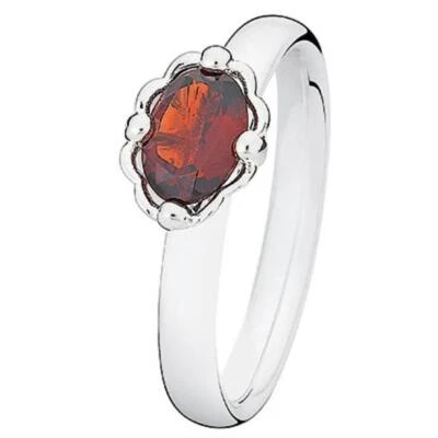 £8 • Buy Spinning Denmark January Birthstone Ring 925 Silver RRP£49