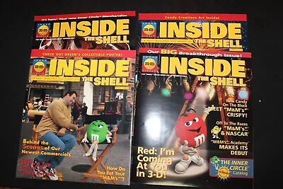 Magazines Volume 1 Issues 1-4 M&M's Inside The Shell Inner Circle & Coupon • $15.99