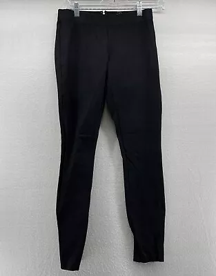 J Crew Pixie Leggings Pants Style 31090 Size 6R Black Zip Back • $12.99