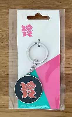 Official London 2012 Olympic Games Metal Key Ring In Original Packaging • £2.29