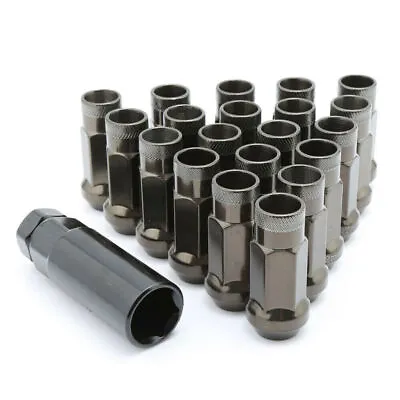 20PCS M12x1.5mm Extended Steel Tuner Open Ended Wheel Lug Nuts For Toyota Honda • $25.49