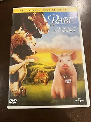 Babe (Widescreen Special Edition) - DVD - VERY GOOD A Little Pig Goes A Long Way • $8.54