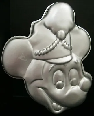 Wilton   Walt Disney Productions   Mickey Mouse Face   Cake Pan Vintage #515-302 • $10.99
