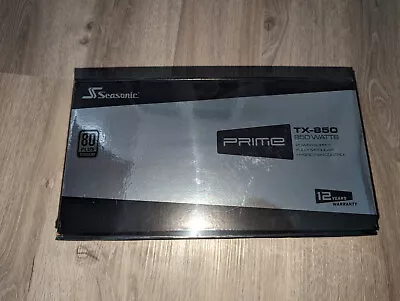 850W Seasonic PRIME TX Full Modular 80PLUS Titanium SLI/CrossFire BNIB • £220