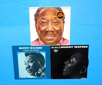 Muddy Waters -i'm Ready+ Unk In Funk+ Best Of Muddy Waters Very Clean Vinyl!!!! • $59.99