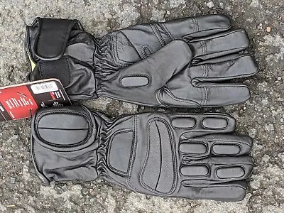 High Quality Hatch Defender MP100 Goat Leather Biker Riot Police Tactical Gloves • $61