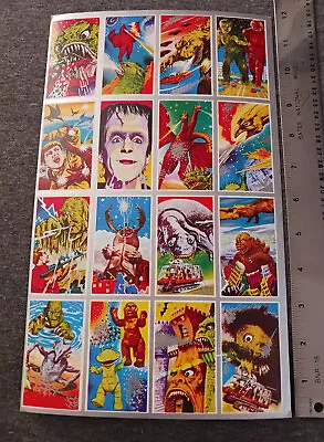 Menko Japan Trading Card Frankenstein Godzilla Herman Munster Monster Horror • $59.99