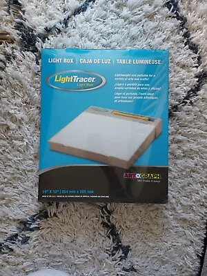 Artograph Light Tracer Light Box 10  X 12  With Original Box Arts & Crafts NEW • £64.99