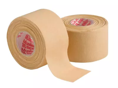 Mueller Sports Medicine Athletic Tape 1.5  X 10yd Roll Beige 2 Pack • $13.50