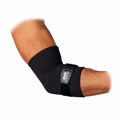 MCDAVID Sport Elbow Compression Sleeve W/ Support Strap Size S/M Black New • $18.95