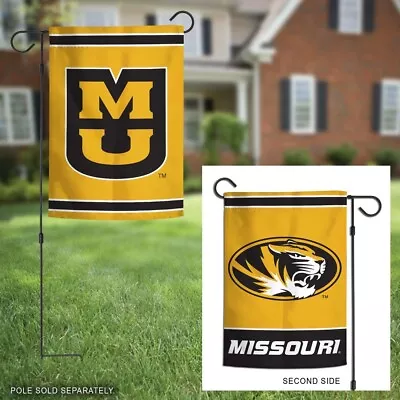 Missouri Tigers 2/sided Garden Flag From Wincraft • $14.99