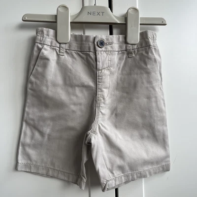 £1.50 • Buy Next Stone Coloured Chino Shorts Age 2-3 Years VGC