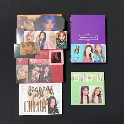 IZ*ONE IZONE Album 5set + Photocard Oneiric Diary Bloom*iz One-reeler COLOR*IZ • $277.49