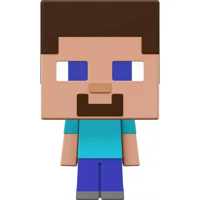 Minecraft 1.97-in Mob Head Minis Mini Figure - Steve • $7.48