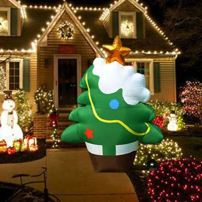 6.5 Ft. Christmas Tree Inflatables Outdoor Yard Lawn Garden Blow Up Decoration • $49.99