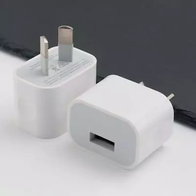 5V2A Dual USB Wall Charger AU PLUG Power Adapter Cable For IPhone IPad • $6.48