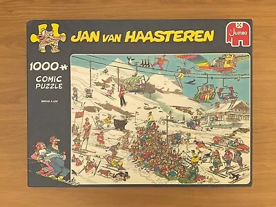 Jan Van Haasteren  -  BREAK A LEG  -  1000 Piece Jigsaw Puzzle  -  Complete • £12