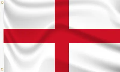 £12.50 • Buy England Flag Giant 8 X 5 FT St George Cross Football Huge Coffin UK FLAG SELLER
