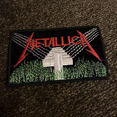 VTG  METALLICA Embroidered  Iron On  Patch • $50