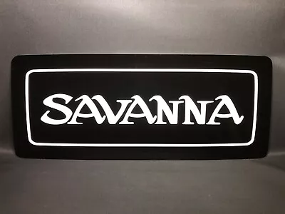 Savanna Sign 900mmX370mm Mazda RX3 10 12a 13b 20b 808 Rotor Rotary Coupe • $135