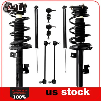 For 2004-2009 Mazda 3 2006-2010 Mazda 5 Front Struts Rear Shocks Sway Bar Links • $173.74