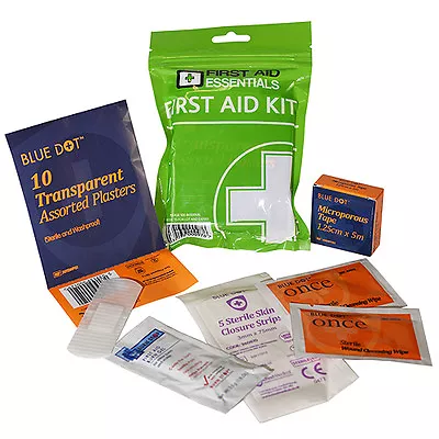 First Aid Kit Family Travel Emergency Safety Set Car European Travel Car Home • £2.99