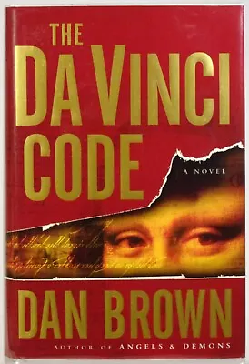 1st Edition THE DA VINCI CODE-Dan Brown-2003 First Printing HC In DJ • $36