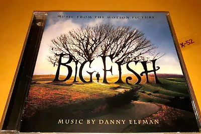 Big Fish CD Soundtrack Danny Elfman Pearl Jam Elvis Buddy Holly Vogues Allman Br • $15.03