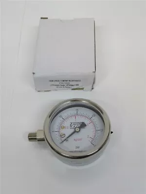 Zahm & Nagel 1029 2.5  Pressure Gauge 1/8  Side Mount 30 PSI • $30