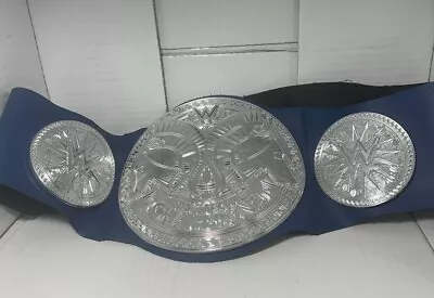 WWE Live Action Raw Tag Team Championship Belt Blue Mattel 2014 • $17.99