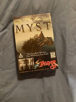 Myst Atari Jaguar CD New In Box By Sunsoft Whole Complete Version • $29.95