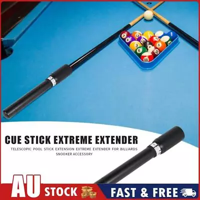 Golfs Cue Extender Plastic Pool Stick Extension For 9 Balls Billiards Cue AU • $13.80