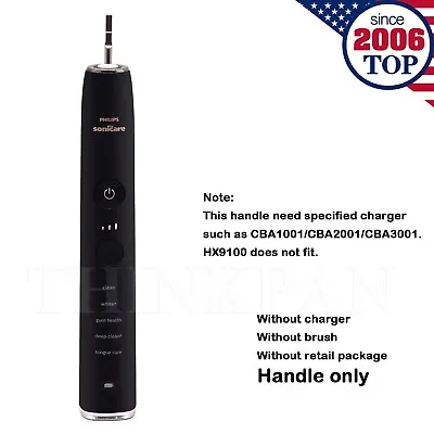 $129.99 • Buy Philips Sonicare 9500 DiamondClean Smart Electric Toothbrush Handle HX993B Black